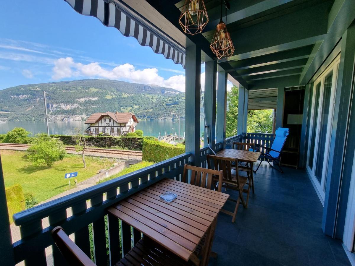 Seeparadiesli Am Schoenen Thunersee Darligen Luaran gambar